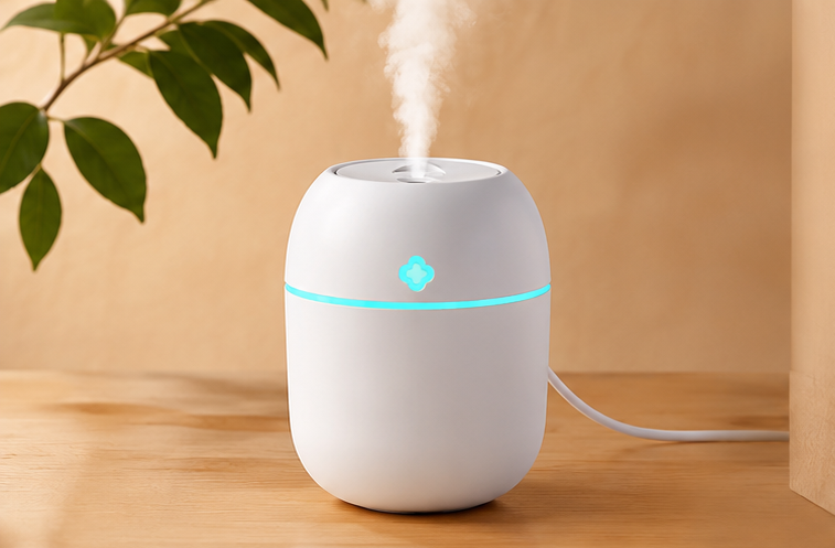 3-in-1 Air Humidifier | Mute, Colorful LED Light & Aromatherapy | For Home, Office & Car
