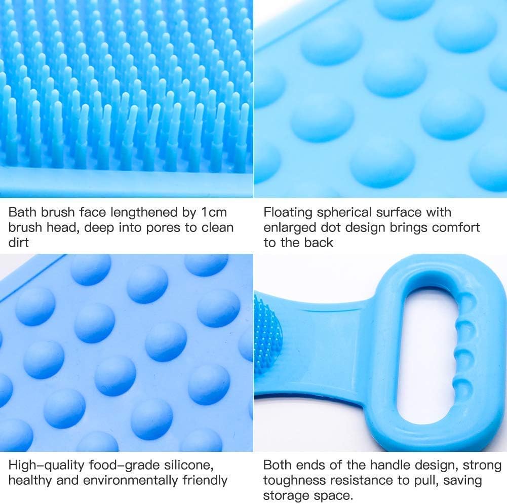 Double Side Bath Towel Scrubber